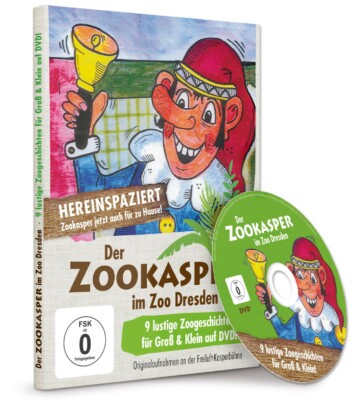 Ansicht der neuen Zookasper-DVD